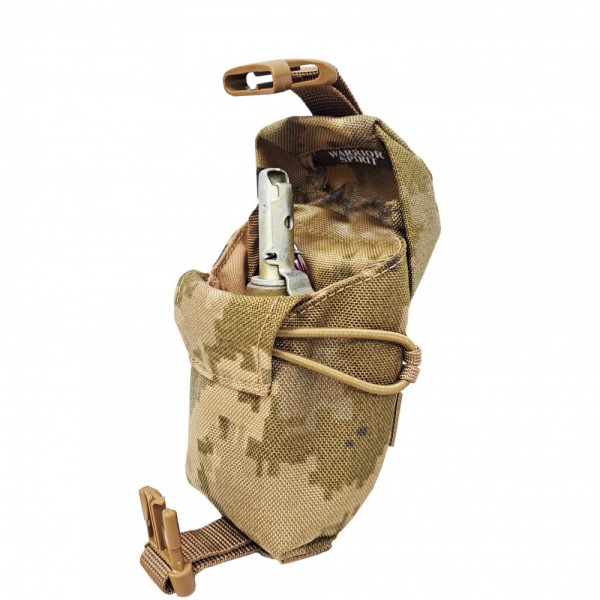 Підсумок тактичний під гранату закритий Warrior Spirit G-WS Піксель - 3576535