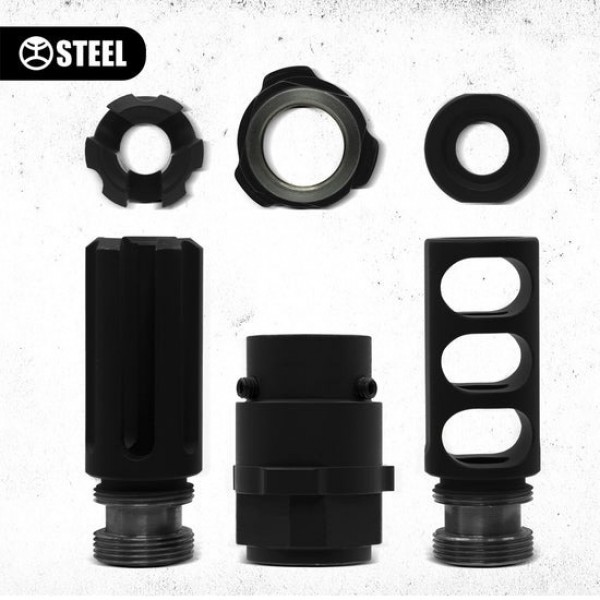 Быстросъемный саундмодератор Steel Horde QD-S 223 1/2*28 - 3576500 Быстросъемный саундмодератор Steel Horde QD-S 223 1/2*28 - 3576500