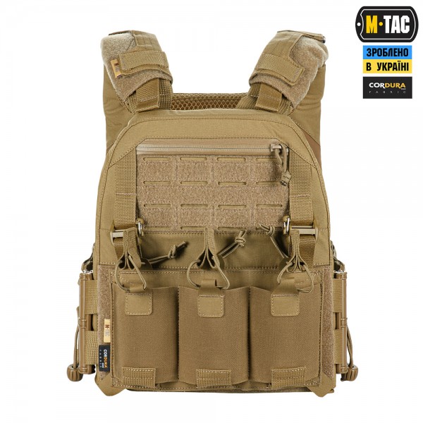 M-Tac плитоноска Cuirass Elite Coyote - 10371005 M-Tac плитоноска Cuirass Elite Coyote - 10371005