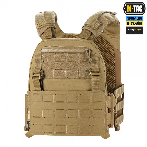 M-Tac плитоноска Cuirass Elite Gen.II Coyote 6 класс защиты - 3581529