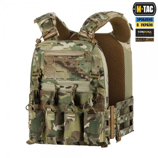M-Tac плитоноска Cuirass FAST Elite XL Multicam 2 класс защиты - 3581667