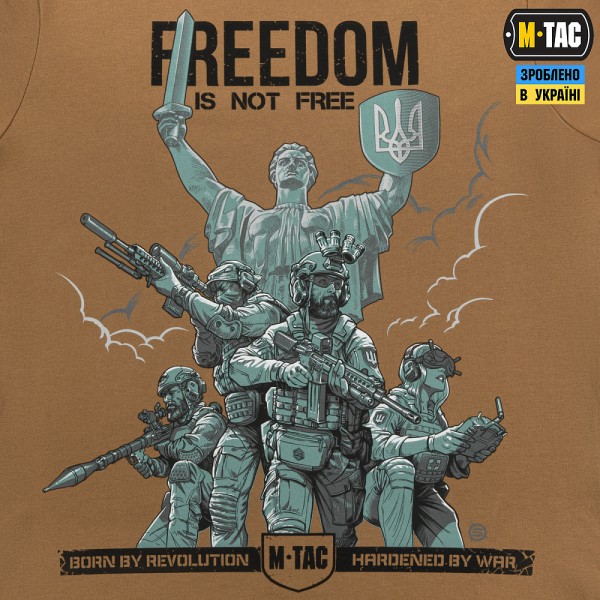 M-Tac футболка Freedom Coyote Brown - 80072017 M-Tac футболка Freedom Coyote Brown - 80072017