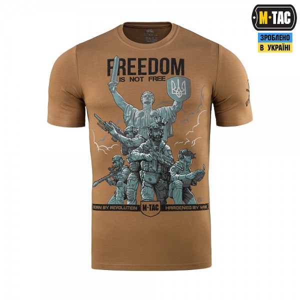 M-Tac футболка Freedom Coyote Brown - 80072017 M-Tac футболка Freedom Coyote Brown - 80072017