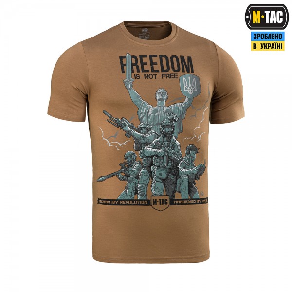 M-Tac футболка Freedom Coyote Brown - 80072017 M-Tac футболка Freedom Coyote Brown - 80072017