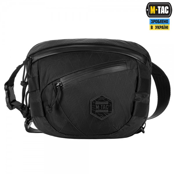 M-Tac сумка Sphaera Hardsling Bag X-Pac Elite Black - 10383002 M-Tac сумка Sphaera Hardsling Bag X-Pac Elite Black - 10383002