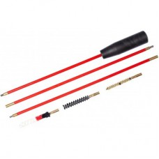 Набор для чистки нарезного оружия калибр 5.45 полиэтиленовая упаковка (шомпол стальной в пластиковой оплетке, ерш латунный, ерш щетинный, ерш шерстяной 3)