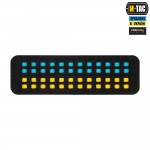 M-Tac нашивка флаг Украины 25х80 Laser Cut Black/Yellow/Blue/GID