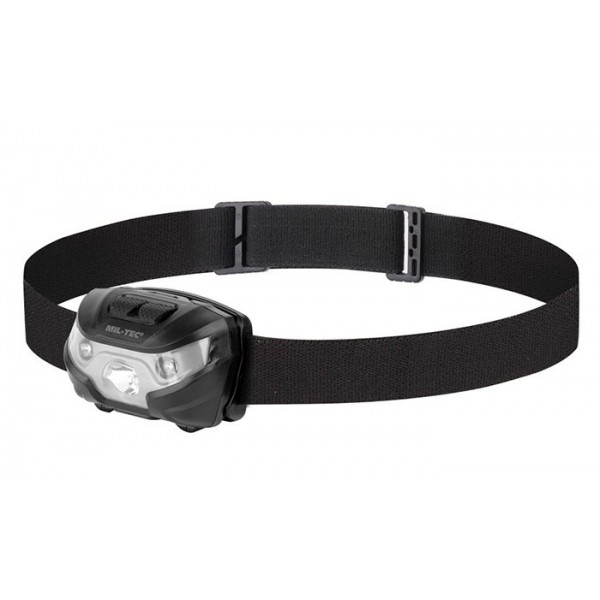 Ліхтарик тактичний налобний з червоним і білим світлом Mil-Tec Німеччина - 3576390