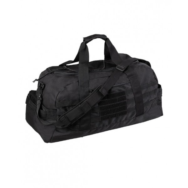 Сумка тактична дорожня чорна Mil-Tec Німеччина - 3576382