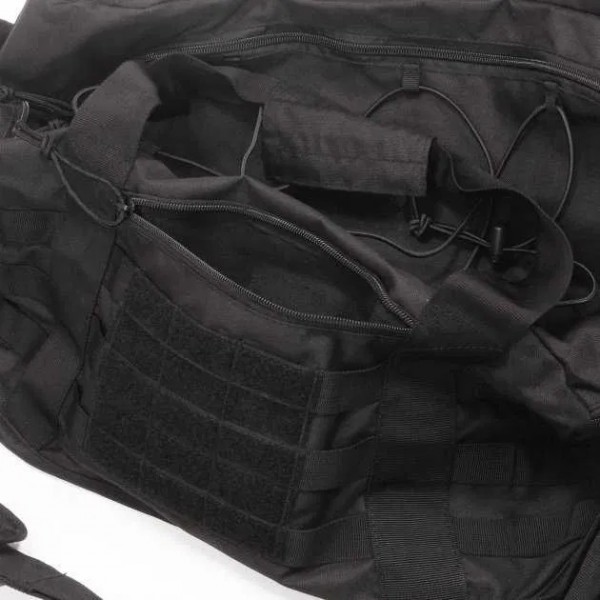 Сумка тактична дорожня чорна Mil-Tec Німеччина - 3576382