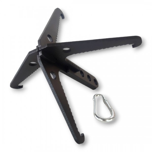 Гак (Кішка) "Штурмова" + карабін - 3576329