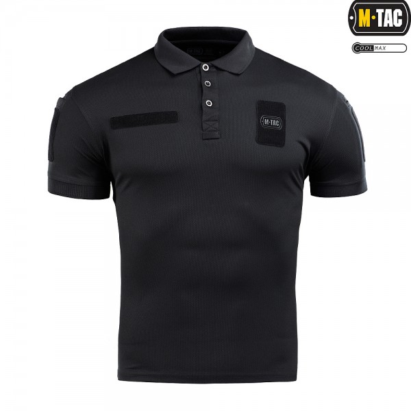 M-Tac поло Elite Tactical Coolmax Black - 80010002 M-Tac поло Elite Tactical Coolmax Black - 80010002