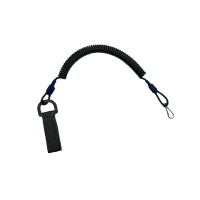 Страхувальний тренчик з карабіном і кріпленням на пояс Олива