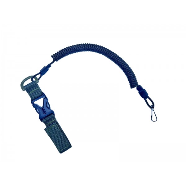 Страховочный тренчик быстросъемный с карабином и креплением на пояс Камуфляж - 3576259