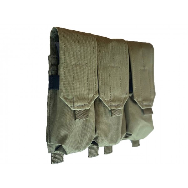 Підсумок потрійний для магазинів АК закритий з MOLLE олива МК - 3573922