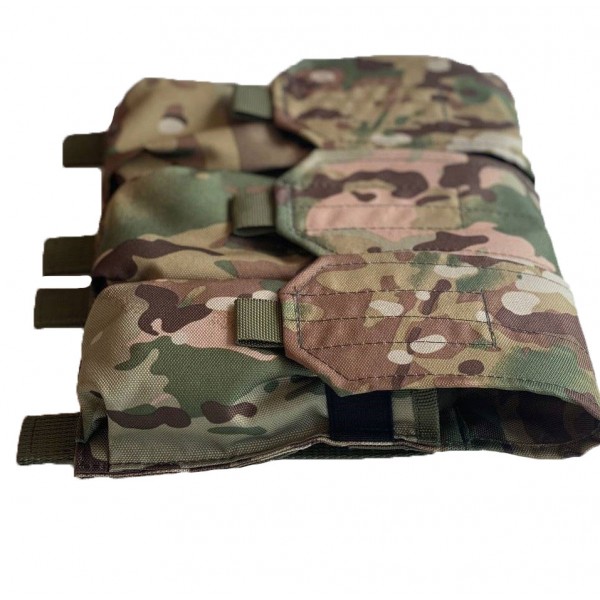 Підсумок потрійний для магазинів АК закритий з MOLLE мультикам МК - 3573921 Підсумок потрійний для магазинів АК закритий з MOLLE мультикам МК - 3573921