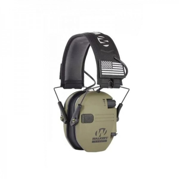 Навушники тактичні активні шумозаглушувальні Walker`s олива - 3576184