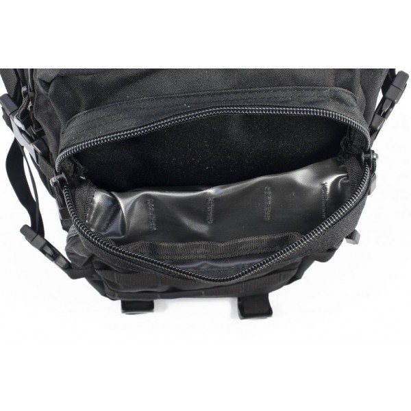 Рюкзак штурмовой большой на 36 литров Черный Mil-Tec Германия - 1056