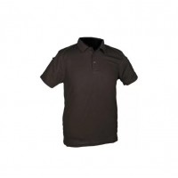 Футболка поло тактична Mil-Тec Німеччина Чорна