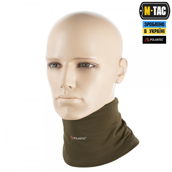 M-Tac шарф-труба Polartec Power Grid Dark Olive - 40593048