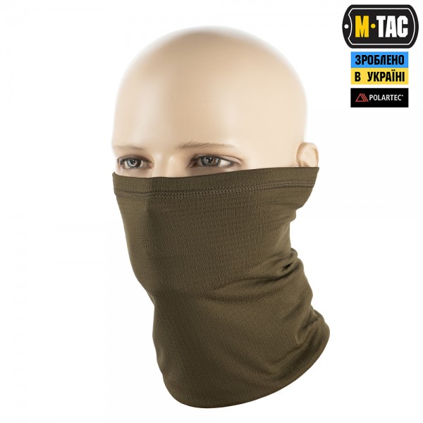 M-Tac шарф-труба Polartec Power Grid Dark Olive - 40593048