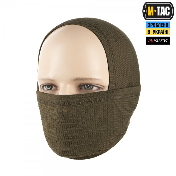 M-Tac шарф-труба Polartec Power Grid Dark Olive - 40593048