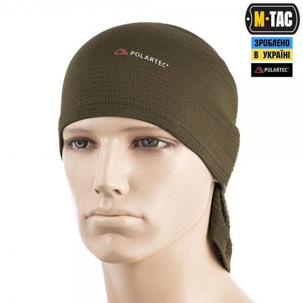M-Tac шарф-труба Polartec Power Grid Dark Olive - 40593048