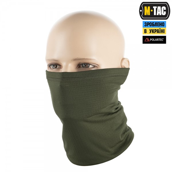 M-Tac шарф-труба Polartec Power Grid Army Olive - 40593062