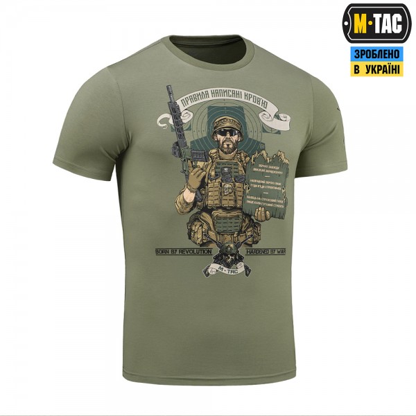 M-Tac футболка Заповеди стрелка Light Olive - 3576102 M-Tac футболка Заповеди стрелка Light Olive - 3576102