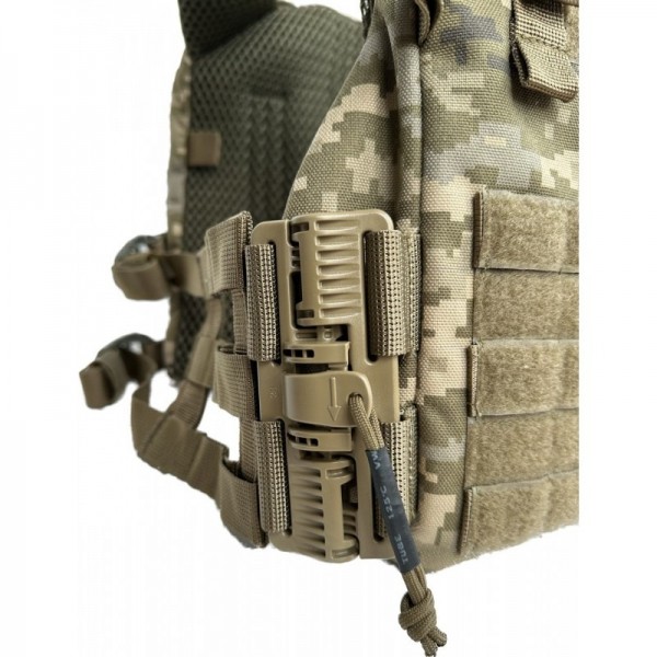 Плитоноска НКМ23 Cordura 1000D ММ-14 Karabat 4 класс защиты - 3581367