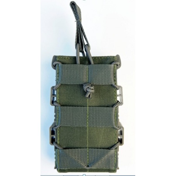 Підсумок полімерний каркасний для 1 магазину АК Cordura 1050 ТТХ Олива - 3576033