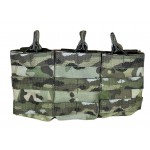 Подсумок для 3-х магазинов универсальный для АК Мультикам Cordura 1050 TTX