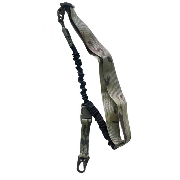 Ремінь для АК одноточковий Мультикам поліамідний зі швидким скиданням ТТХ - 3576022