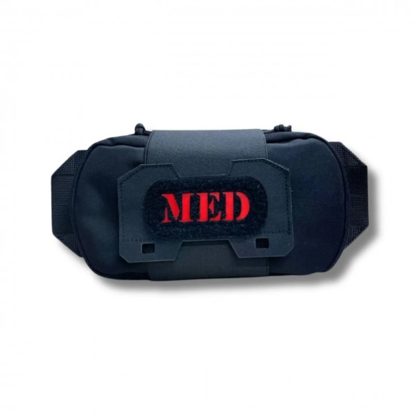 Підсумок медичний горизонтальний uaBRONIK Чорний - 3575996 Підсумок медичний горизонтальний uaBRONIK Чорний - 3575996