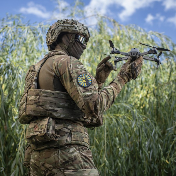 M-Tac нашивка Путь Самурая PVC сине-желтый - 3575963