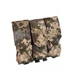 Подсумок тройной для магазинов АК закрытый с MOLLE на кнопках (ММ-14) МК
