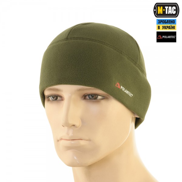 M-Tac шапка Watch Cap флис Light Polartec Army Olive - 40562062