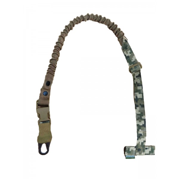 Одноточечный ремень с креплением к плитоноске uaBRONIK ММ-14 - 3575325 Одноточечный ремень с креплением к плитоноске uaBRONIK ММ-14 - 3575325