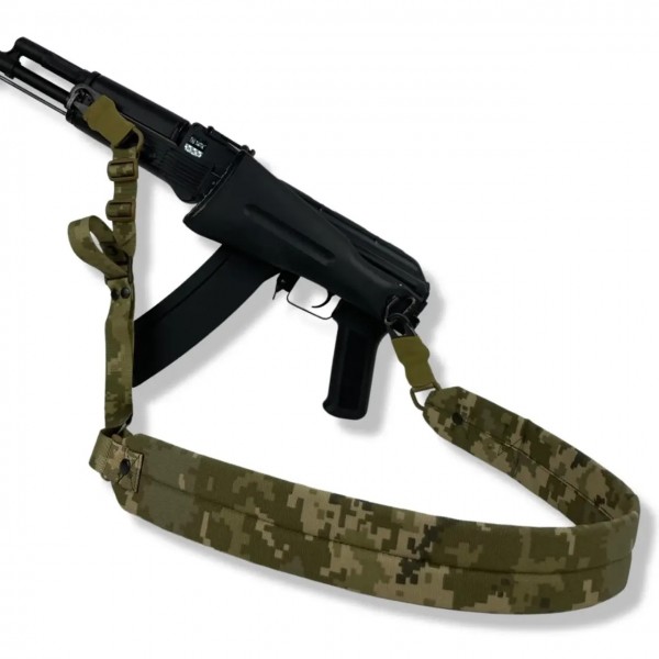 Ремінь збройовий двоточковий з широким наплічником ММ-14 uaBronik - 3575890 Ремінь збройовий двоточковий з широким наплічником ММ-14 uaBronik - 3575890