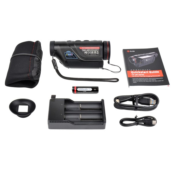 Тепловизионный монокуляр GUIDE TD431 LRF 384x288px 35mm (с дальномером) - 3575852 Тепловизионный монокуляр GUIDE TD431 LRF 384x288px 35mm (с дальномером) - 3575852