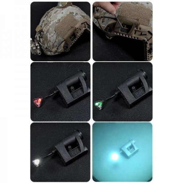 Тактический фонарик на каску Фаст олива - 3575831 Тактический фонарик на каску Фаст олива - 3575831