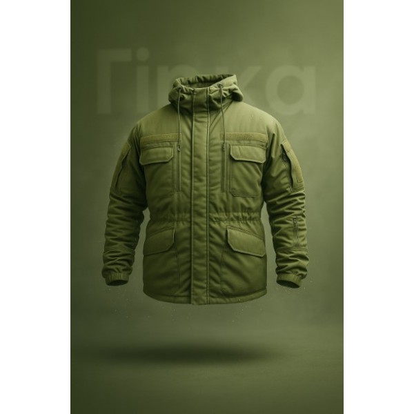 Куртка горка тактическая олива зима - 3575813