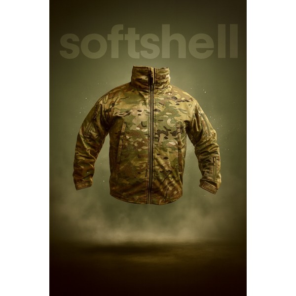 Куртка Soft Shell с флис кофтой мультикам Pancer - 3575812