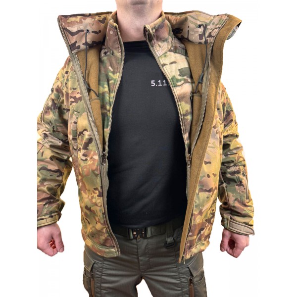 Куртка Soft Shell с флис кофтой мультикам Pancer - 3575812 Куртка Soft Shell с флис кофтой мультикам Pancer - 3575812