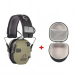 Навушники тактичні шумозаглушувальні активні Walker`s олива з чохлом