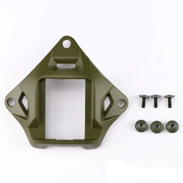 Металлическая платформа крепление NVG звезда на тактический шлем олива - 3575690 Металлическая платформа крепление NVG звезда на тактический шлем олива - 3575690