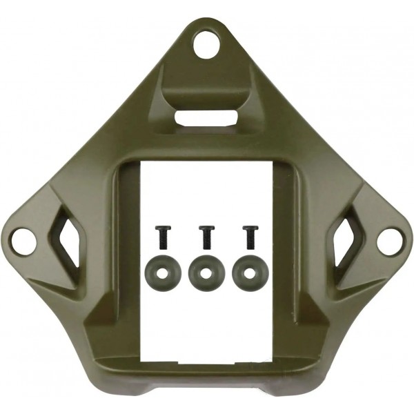 Металлическая платформа крепление NVG звезда на тактический шлем олива - 3575690