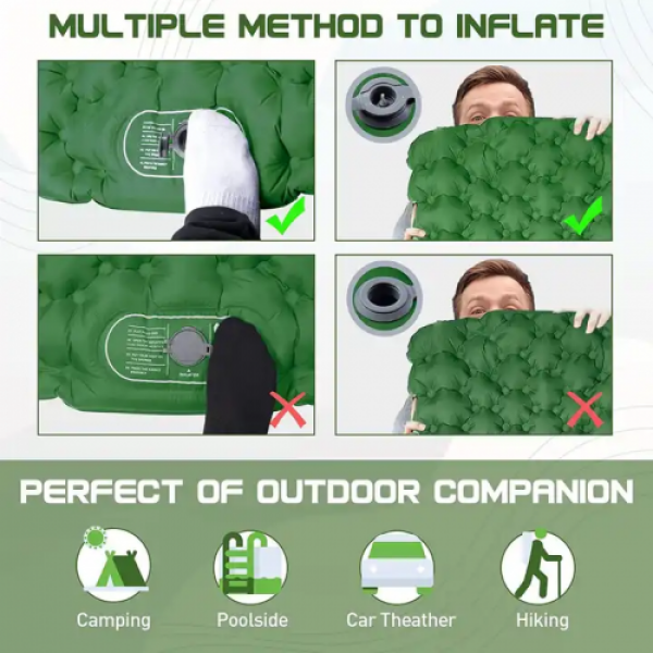 Коврик надувной WQ-CP15 Синий - 3575657 Коврик надувной WQ-CP15 Синий - 3575657