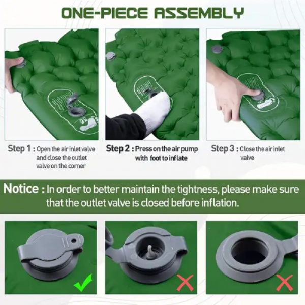 Коврик надувной WQ-CP15 Синий - 3575657 Коврик надувной WQ-CP15 Синий - 3575657