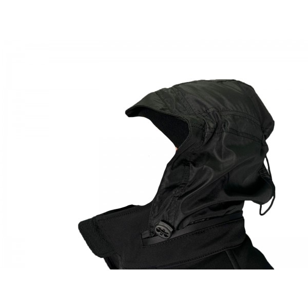 Куртка Soft Shell с флис кофтой черная Pancer - 3575636